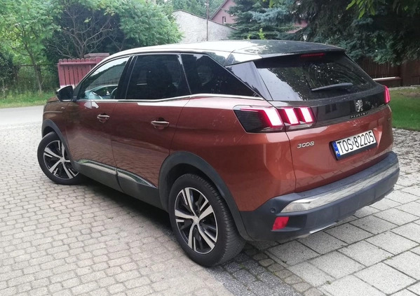 Peugeot 3008 cena 68000 przebieg: 121070, rok produkcji 2018 z Zawichost małe 742